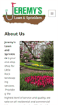 Mobile Screenshot of jeremyslawnandsprinklers.com